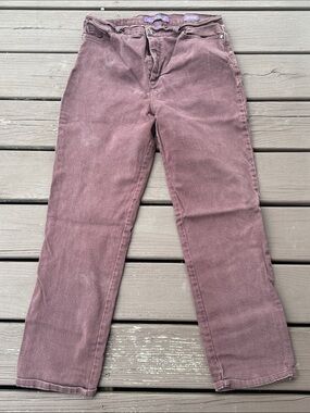 Gloria Vanderbilt Plum Straight-Leg Jeans💚